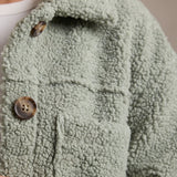 Emily | Elegant Teddy Spring Coat
