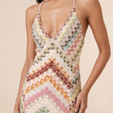 Alessia Monroe | Graphic Print Maxi Dress