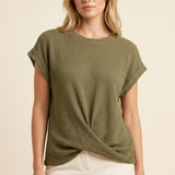 Marielle Solène | Textured Summer T Shirt