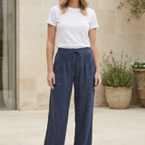 Saree | Wide Leg Pants Breathable Fabric