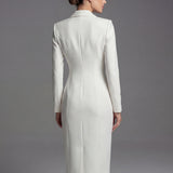 Natalie | Tailored Midi Blazer Dress