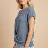 Marielle Solène | Textured Summer T Shirt
