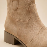 Virexa | Western Ankle Boots Vintage Modern Edge