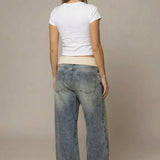 Calindra | Relaxed Fit Jeans Elastic Waistband