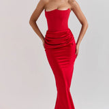 Aveline | Strapless Corset Evening Dress