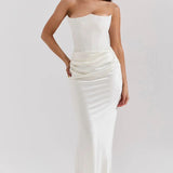 Aveline | Strapless Corset Evening Dress