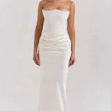 Aveline | Strapless Corset Evening Dress