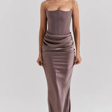 Aveline | Strapless Corset Evening Dress