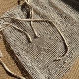 Aurelia Glow | Textured Triangle Bikini & Mesh Skirt Set