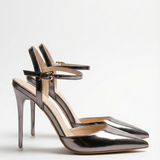 Jamie | Metallic Court Heels