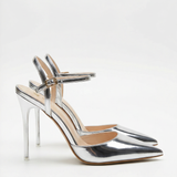 Jamie | Metallic Court Heels