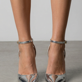 Jamie | Metallic Court Heels