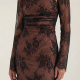 Isolde Amara | Lace Maxi Evening Dress
