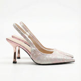 Vivienne Celeste | Slingback Pointed Toe Pumps