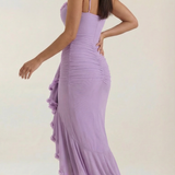 Rosalie Evienne | Ruffle High Low Wedding Guest Dress