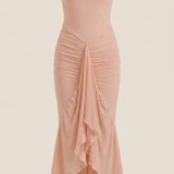 Rosalie Evienne | Ruffle High Low Wedding Guest Dress