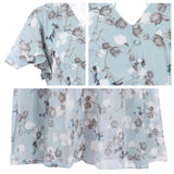 Ariana | Floral Print Short Sleeve Dress