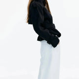 Élodor | Belted High Collar Trench Coat