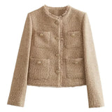 Bellemont Tweed | Beige Tailored Jacket