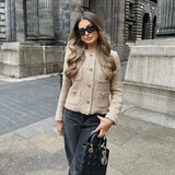 Bellemont Tweed | Beige Tailored Jacket